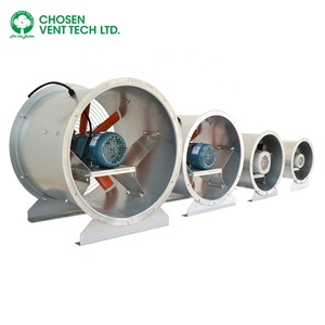 Bán Hàng Nóng Công Nghiệp Thông Gió Bifurcated Fan Hướng Trục Dòng Chảy Fan Air Extractor Cho HVAC - Product Image 6