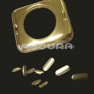 Alta calidad 24kt oro vivienda para apple reloj con botones dorados - Product Image 4