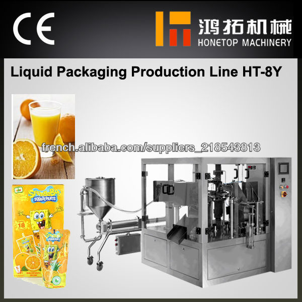 limonade machine d'emballage