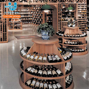 Estanterías de Madera para Exhibición de Licores y Vinos al por Mayor - Product Image 1