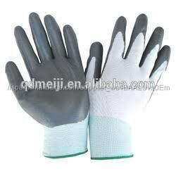 New design coated nitrile Working gloves the hand shell nylon coated nitrile Working gloves - Product Image 6