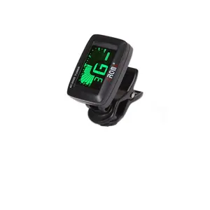 Aroma acoustic guitar tuner clip on battery guitar tuner clip universal tuner for guitar ukelele violin bass