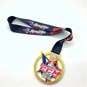 <span class=keywords><strong>Hyper</strong></span> muestra logotipos personalizados forma arbitraria Rosario conector de Hockey de campo medallas esmalte medalla con su logotipo - Product Image 1