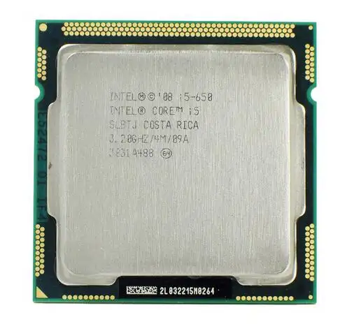 Bộ Xử Lý Intel Core I5 650 3.2 GHz 4MB Cache Socket LGA1156 32nm 73W Máy Tính Để Bàn CPU