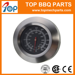 High Temperature Gauge Thermometer Replacement for BBQ <strong>Gas</strong> <strong>Grills</strong> - Product Image 6