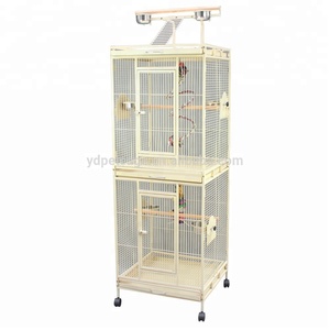 A-02 cheap galvanized welded rabbit cage wire mesh with small bird parrot cage