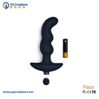 Neuester Silikon-Bullet Prostatamassager zur Stimulation des Perineums, Analplug-Vibrator, Analplug-Sexspielzeug für Männer und Frauen