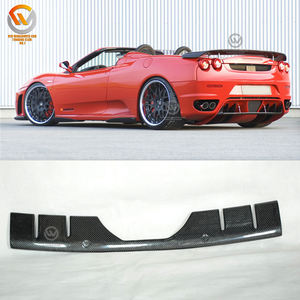 Lame de pare-choc arrière en Fiber de carbone, pour <span class=keywords><strong>Ferrari</strong></span> F430 2005 — 2009, 3 pièces - Product Image 3