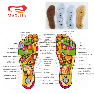<span class=keywords><strong>Semelles</strong></span> de chaussures <span class=keywords><strong>magnétiques</strong></span> de massage par <span class=keywords><strong>acupression</strong></span>, <span class=keywords><strong>semelles</strong></span> de chaussures de réflexologie pour soulager la douleur - Product Image 2