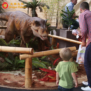 Alta simulación 3D artificial animatronic dinosaurio exposición Dinosaur King dinosaurios cuadro - Product Image 5