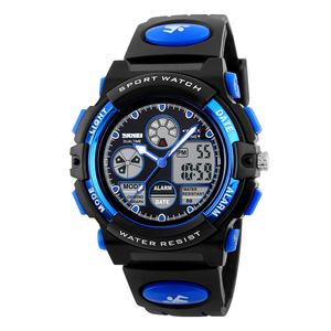 Montres analogiques pas chères pour enfants <span class=keywords><strong>Skmei</strong></span> <span class=keywords><strong>1163</strong></span>, montre-bracelet résistante à l'eau, montre de sport - Product Image 2