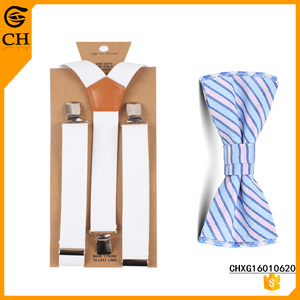 Fabbrica direttamente da <span class=keywords><strong>uomo</strong></span> con <span class=keywords><strong>bretelle</strong></span> <span class=keywords><strong>e</strong></span> papillon con motivo a strisce personalizzate con motivo a farfalla con Logo personalizzato Set di <span class=keywords><strong>bretelle</strong></span> elastiche per <span class=keywords><strong>uomo</strong></span> - Product Image 2