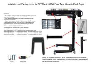 1800W T Áo Sơ Mi Màn Hình In Ấn Flash Máy Sấy T Shirtflashdryer - Product Image 4