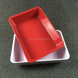 Melamine deep plastic tray