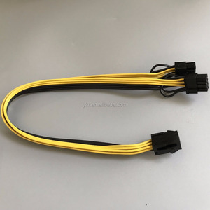 Grafikkarte mit unterschied licher Länge 6-polig zum doppelten 8-poligen (6 2) Verlängerung kabel - Product Image 6