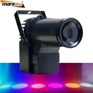 DMX RGB 3in1 LED pin spot ışık/disko led mini pin spot ışığı