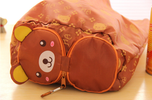 Sac fourre-tout pliable écologique et pratique pour <span class=keywords><strong>animaux</strong></span>, avec bandoulière, logo personnalisé, en polyester recyclé, personnalisable - Product Image 5