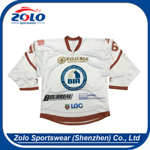 newデザインカスタムファッションwholesale size hockey jersey - Product Image 6