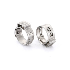 Chất Lượng Cao 6.5-120Mm Có Thể Điều Chỉnh Ống Tai Đơn Kẹp Thép Không Gỉ - Product Image 3