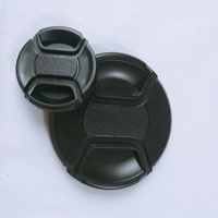 Accessoires pour appareil photo numérique, plastique noir, adapté à toutes les marques de ceintures, couverture avant et arrière d'objectif