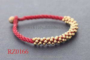 Moda cuerda Roja Cadena de Campana de Bronce Suerte <span class=keywords><strong>skmei</strong></span> s-<span class=keywords><strong>shock</strong></span> reloj instrucciones pulsera - Product Image 3
