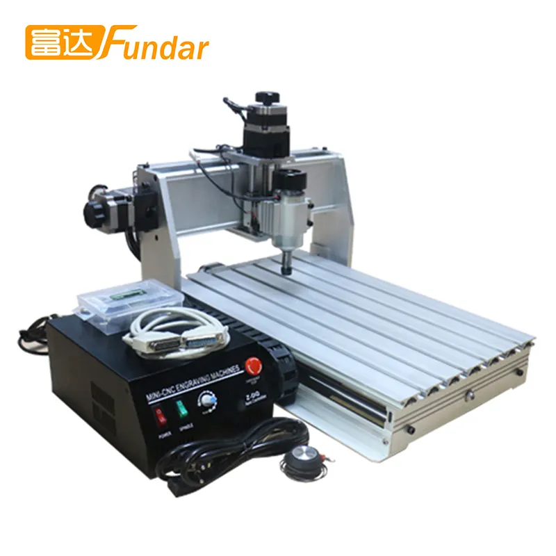 PVC bahan pengolahan mini pusat mesin cnc router 3 sumbu