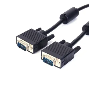 3.3ft 1 mt Fabrik Liefern Standard HD 15-Pin Hohe qualität VGA zu VGA 3 + 4 Monitor Kabel unterstützung 1080 p