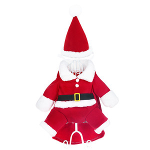 Haustier Weihnachts kostüme Hunde anzug mit Mütze Weihnachts mann Hund Hoodies Katze Weihnachts kostüme - Product Image 5