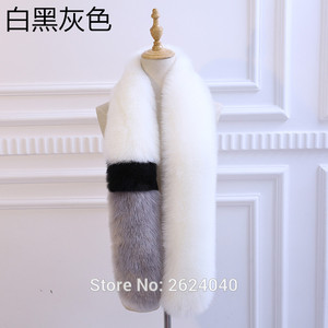 Sciarpa Lunga Ecologica in Finta Pelliccia di Coniglio in Poliestere per Abiti da Sera Invernali da Donna - Product Image 5