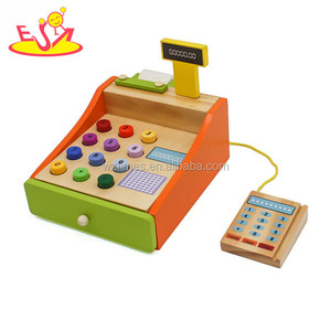 Nueva moda bebé de madera <span class=keywords><strong>caja</strong></span> <span class=keywords><strong>registradora</strong></span> de juguete interesante niños de madera <span class=keywords><strong>caja</strong></span> <span class=keywords><strong>registradora</strong></span> para al por mayor W10A063 - Product Image 1