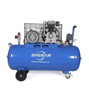 Best price wholesale 8 bar 200 liter electric portable compresor belt drive italy air compressor