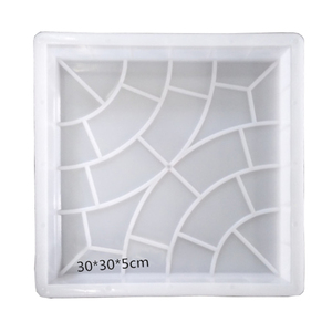 Durable Plastic Concrete Paving Stone Floor Brick Tile <strong>Mould</strong> for Decorative Pavement - Product Image 2