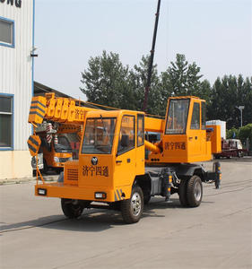 6 toneladas mini <span class=keywords><strong>jib</strong></span> grúa camión grúa <span class=keywords><strong>con</strong></span> casera chasis - Product Image 2