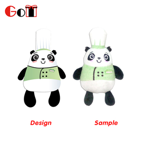 Nuevo diseño personalizado suave Panda oso gordo lindo policía Panda peluche - Product Image 6