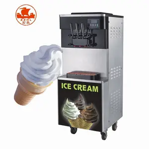 Machine pour la fabrication de crème glacée softy, prix aux états-unis, bql 818