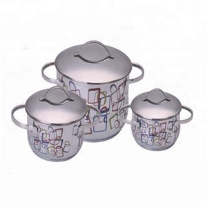 Juego de utensilios de cocina <span class=keywords><strong>Olla</strong></span> de acero inoxidable Cacerola Utensilios de cocina Ollas - Product Image 2
