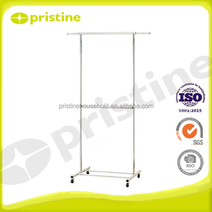 Estante OEM, venta al por mayor de Taiwán, almacenamiento doméstico, fabricante de muebles, colgador de ropa extensible de Metal - Product Image 3