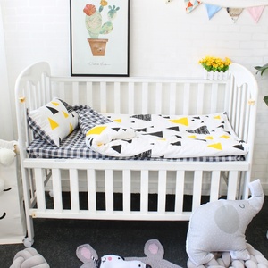 Custom Neonato Culla Nursery Boy Ragazza Sonno Letto Copertura Foglio di 3 Pezzi Set Tessuto di Cotone Con Chiusura Lampo <span class=keywords><strong>Per</strong></span> Biancheria Da Letto Del Bambino - Product Image 3