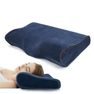 Venta al por mayor de espuma de memoria | Almohada de espuma profundo dormir ortopédicos magnética almohada ergonómico Cervical almohada para cuello dolor periartritis