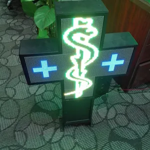 Huidu LED Farmacia Croce segno animato farmacia croce Segno scheda di controllo HD-E41