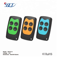 Nuevo Control Remoto Inalámbrico RF de 433.92MHz y 12V con Código de Aprendizaje para Abridor de Puerta de Garaje