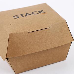 Cartón de papel personalizado para comida, cajas de aperitivos para <span class=keywords><strong>hamburguesas</strong></span> y patatas fritas, caja grande <span class=keywords><strong>con</strong></span> logotipo - Product Image 6