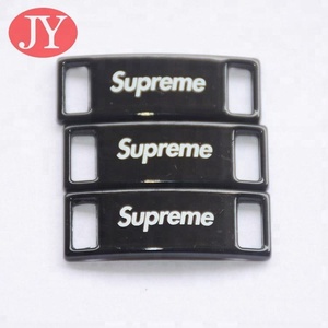 Zapatilla de deporte de Metal Dubrae personalizada azul brillante para cierre de cordón plano de 10mm de ancho - Product Image 6