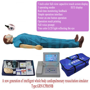 UNA nuova generazione di intelligente di tutto il corpo di rianimazione cardiopolmonare simulatore con un monitor da 4.3 pollici - Product Image 5