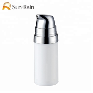 <span class=keywords><strong>Mejor</strong></span> <span class=keywords><strong>Precio</strong></span> de <span class=keywords><strong>calidad</strong></span> superior de aluminio blanco tapa de plata 15ml botella de bomba cosmética sin aire botella de loción de muestra - Product Image 3