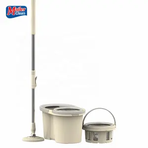 Eco-friendlly deluxe spin mop eimer system 360 boden spin mopp
