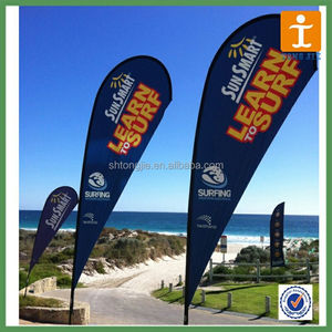 Tj -- xb-204 Happy New Year banner flag print out your company's logo - Product Image 2