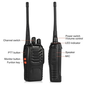 Walkie Talkie de Fábrica Baofeng <span class=keywords><strong>BF888s</strong></span> BF-888s Radios Bidireccionales Comunicación Inalámbrica - Product Image 2