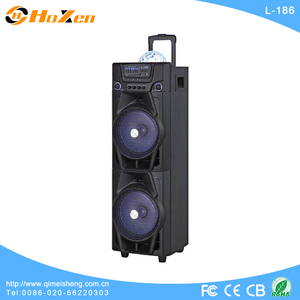 Hoxen professionla bluetooth sistema de altavoces con batería integrada y luz del partido de dj mostrar L-186 - Product Image 1