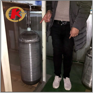 Cilindro de fibra de carbono de fábrica KJ 1.6L 2L 3L 4.7L 6.8L 9L real CE certificado para pistola de aire <span class=keywords><strong>PCP</strong></span> - Product Image 2
